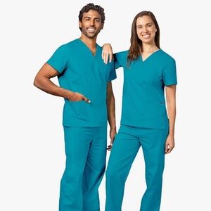 Adar Universal‎ Unisex Scrubs - Unisex Drawstring Scrub Set
